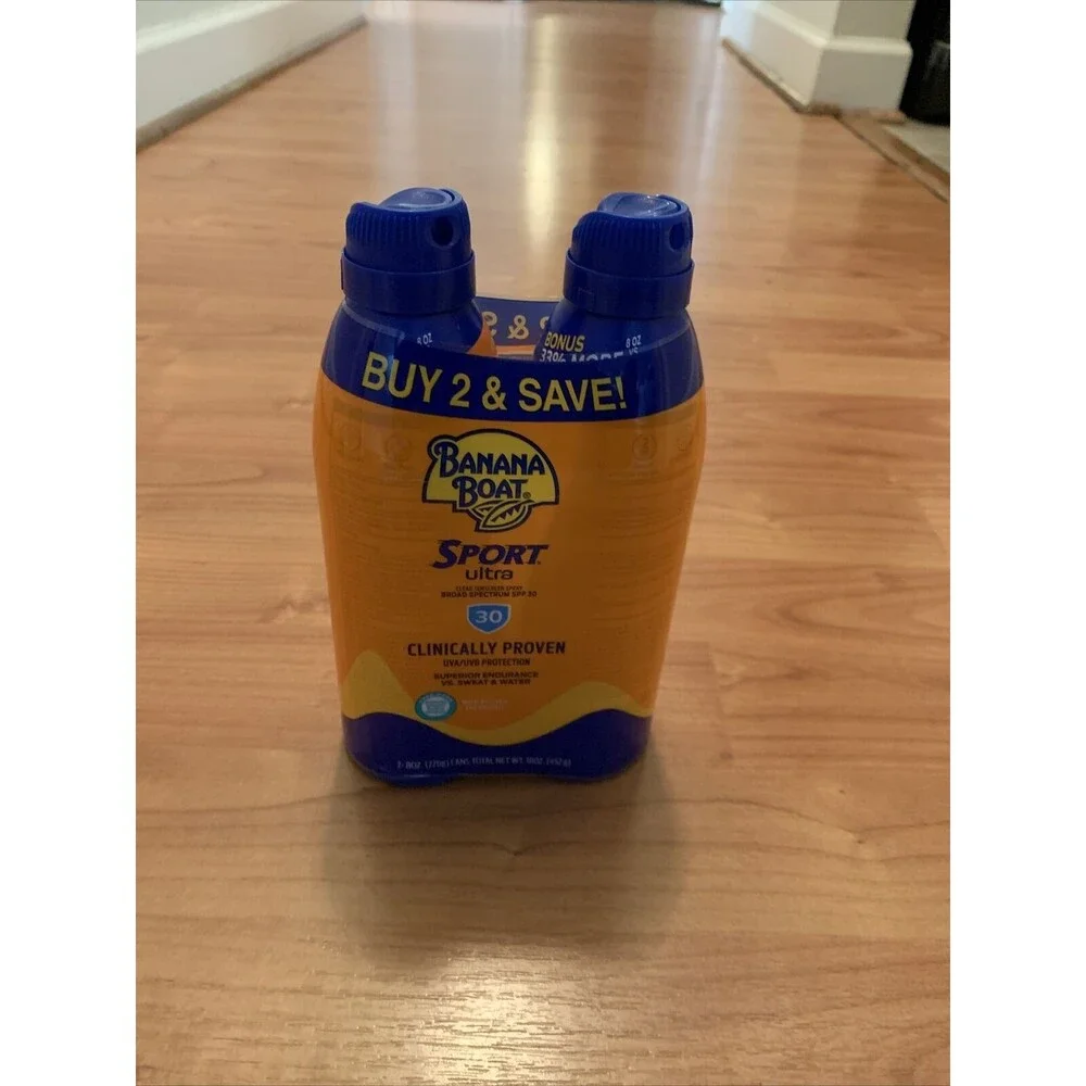 Banana Boat Sunscreen Sport Ultra Broad Spectrum Sunscreen Spray SPF 30 2-Pack